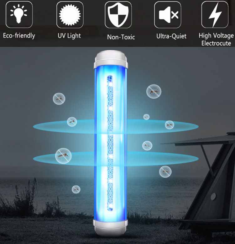 LED rechargeable repellent light