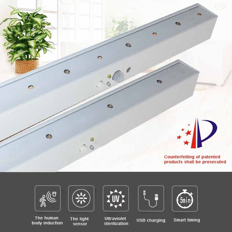 Illumination Sterilization Wardrobe Lamp