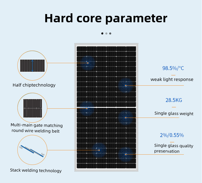 Har Core Parameter of 10KW Solar Power Generation System
